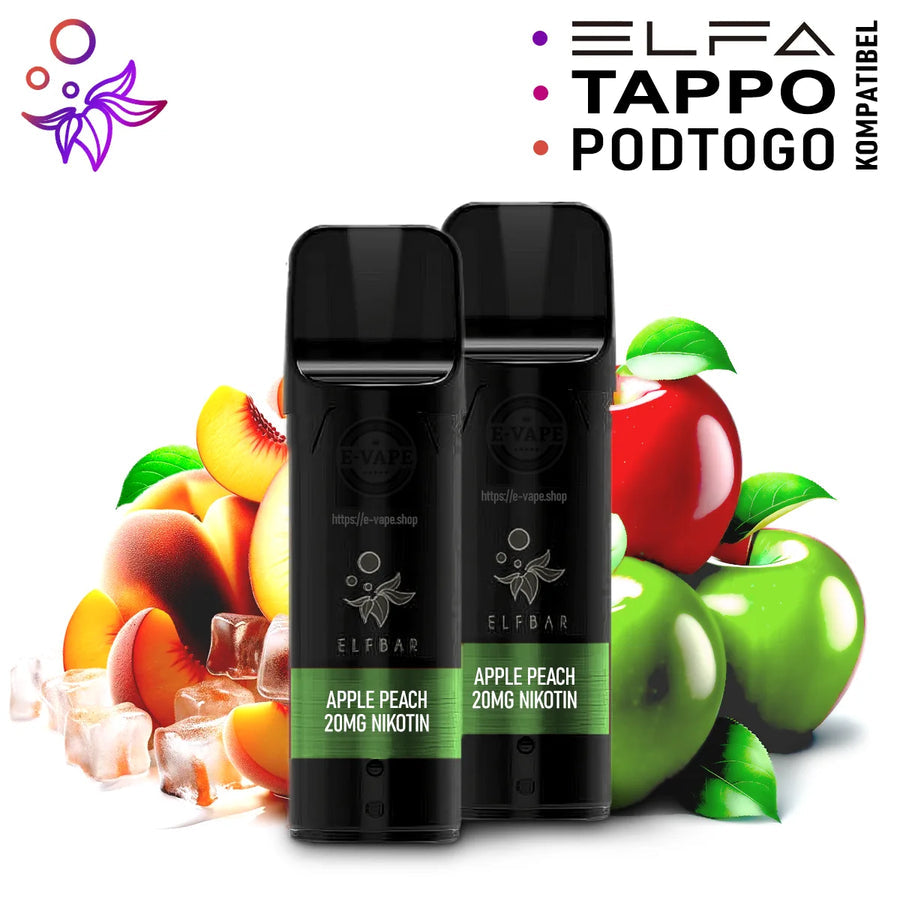 ELFA ELFBAR Pods 2x Apple Peach