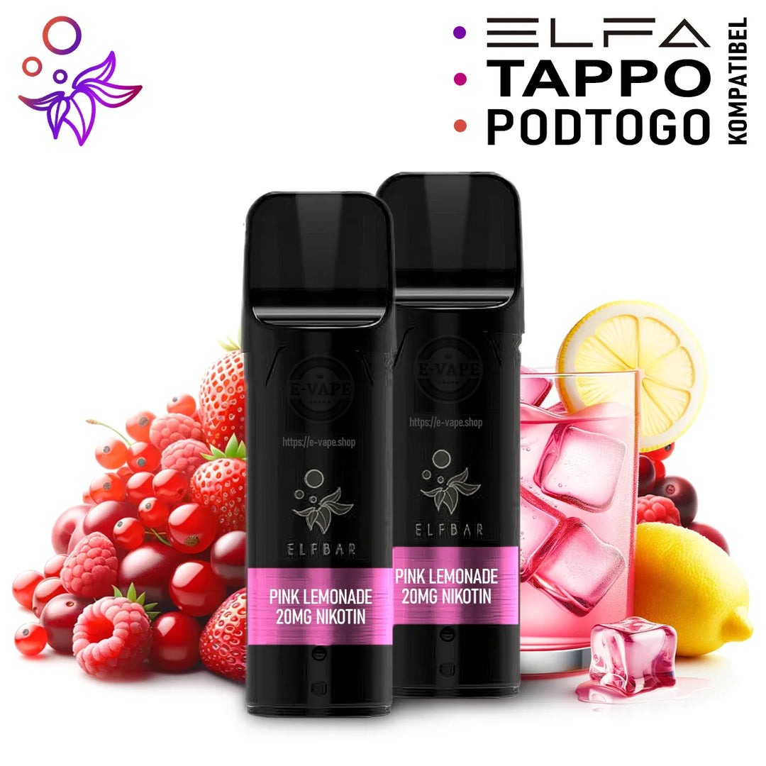 ELFA - Pink Lemonade Pods 2er Pack