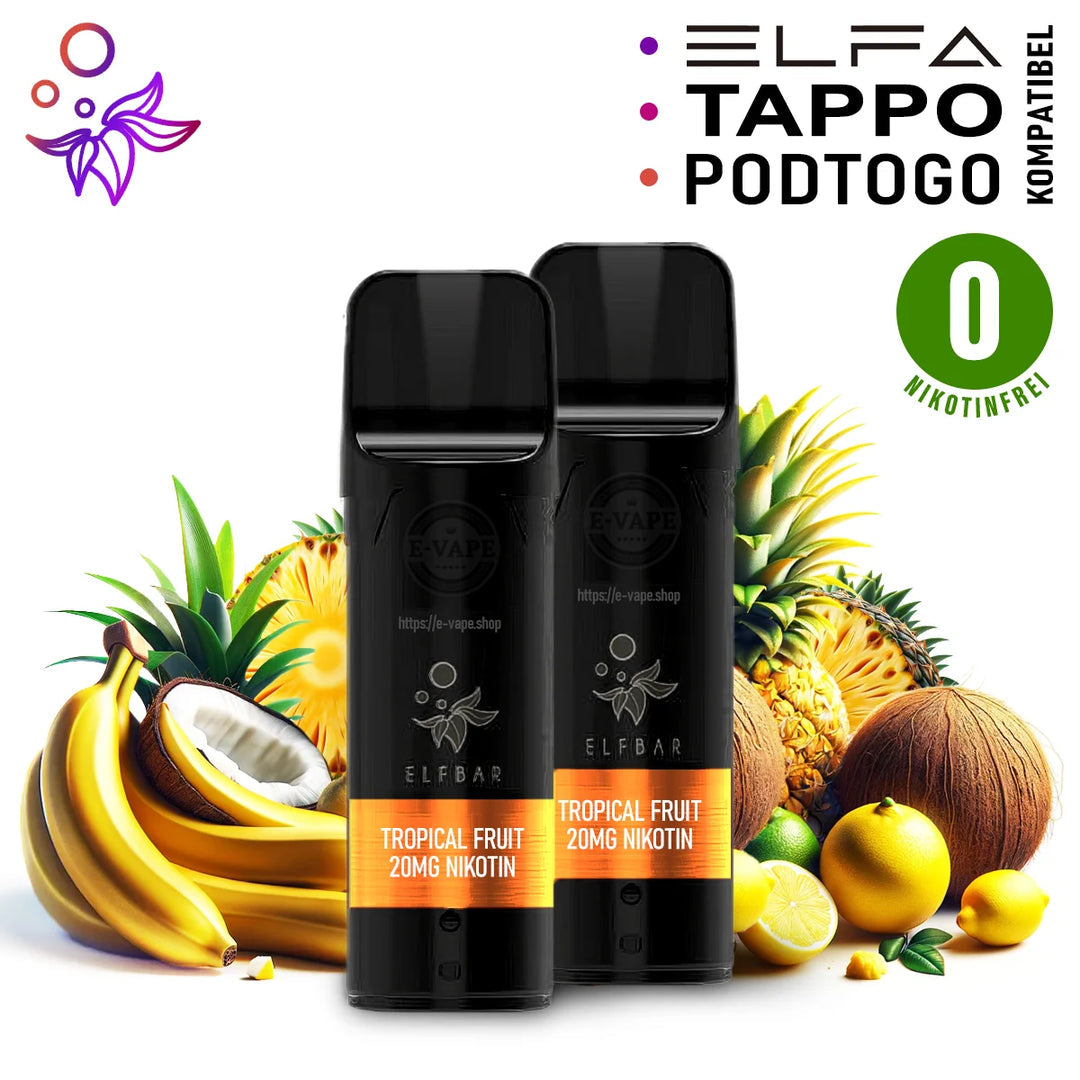 Elfbar ELFA Pods 2x Tropical Fruit ⓿