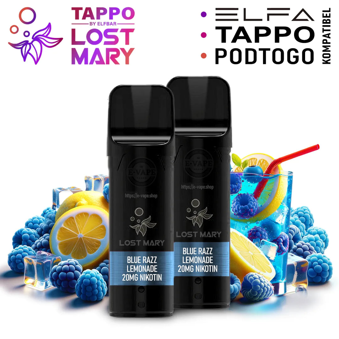 ElfBar ELFA - Blue Razz Lemonade Pods 2er Pack