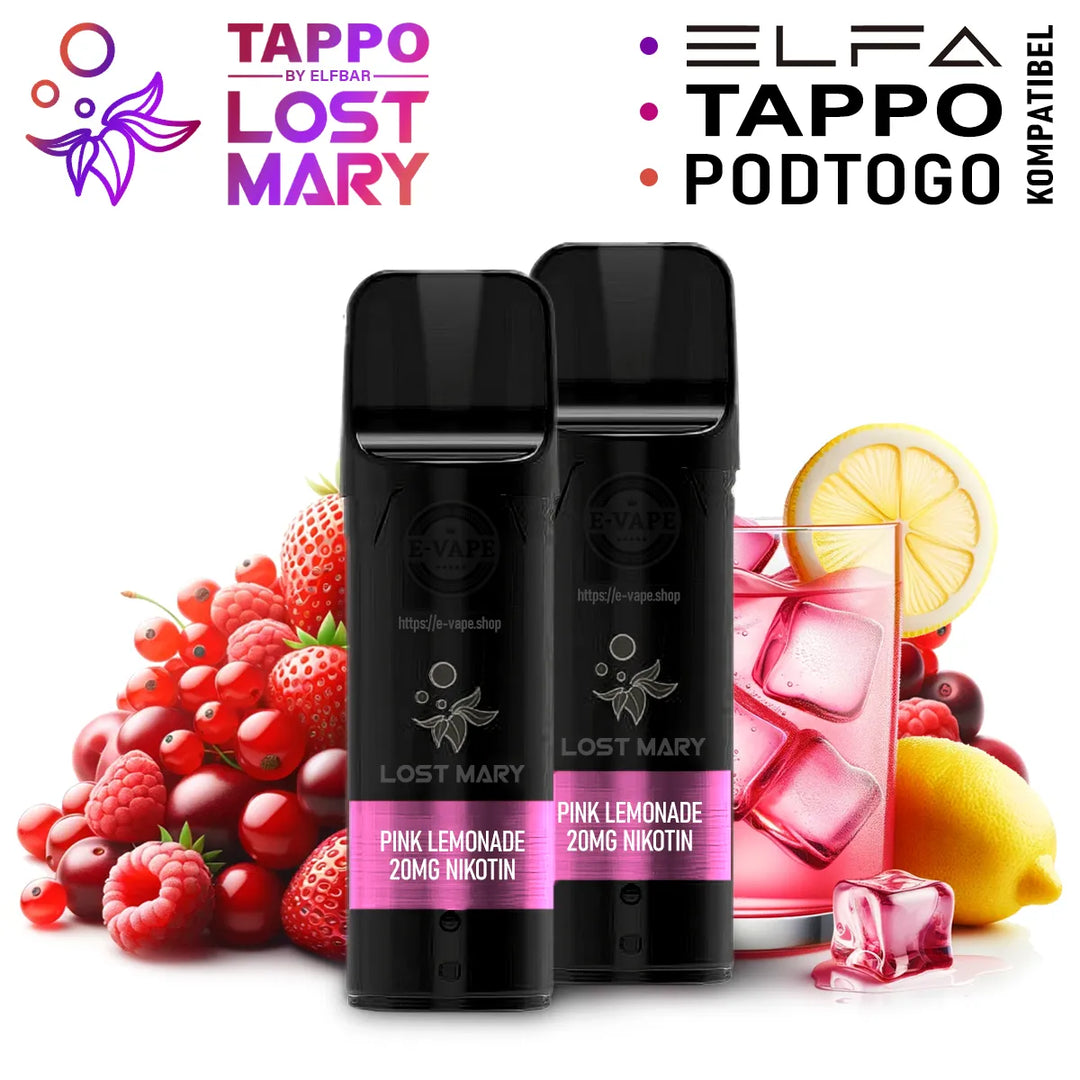 Elfbar ELFA TAPPO Pods 2x Pink Lemonade 20mg