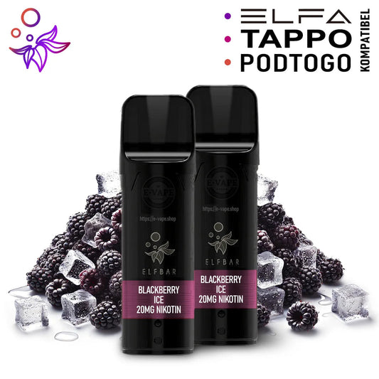 ElfBar ELFA - Blackberry Ice Pods 2er Pack