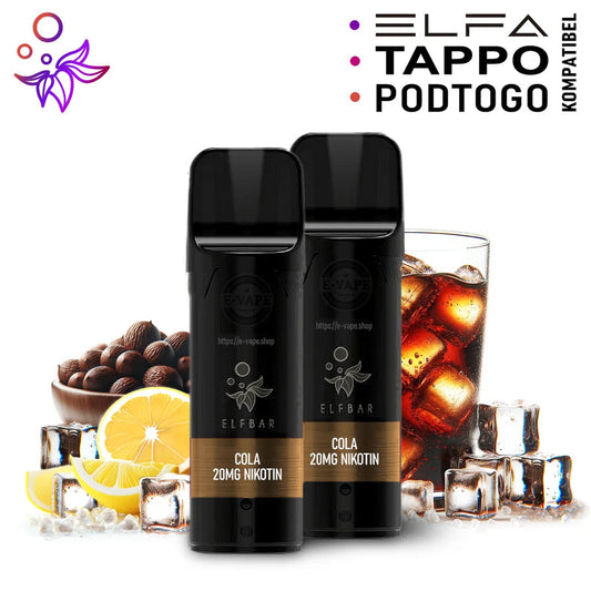 ELFA Pods 2x Cola 20mg von Elfbar
