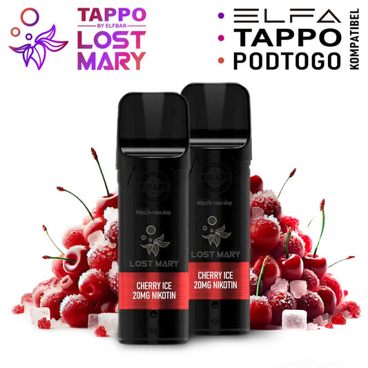 ELFA Elfbar TAPPO Pods 2x Cherry Ice 20mg