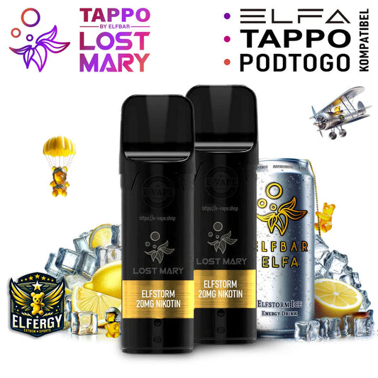 ELFA Elfbar TAPPO Pods 2x Marystorm 20mg
