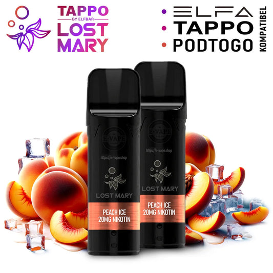 ELFA TAPPO Pods 2x Peach Ice 20mg von Elfbar