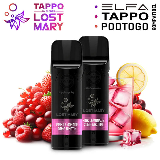 Elfbar ELFA TAPPO Pods 2x Pink Lemonade 20mg